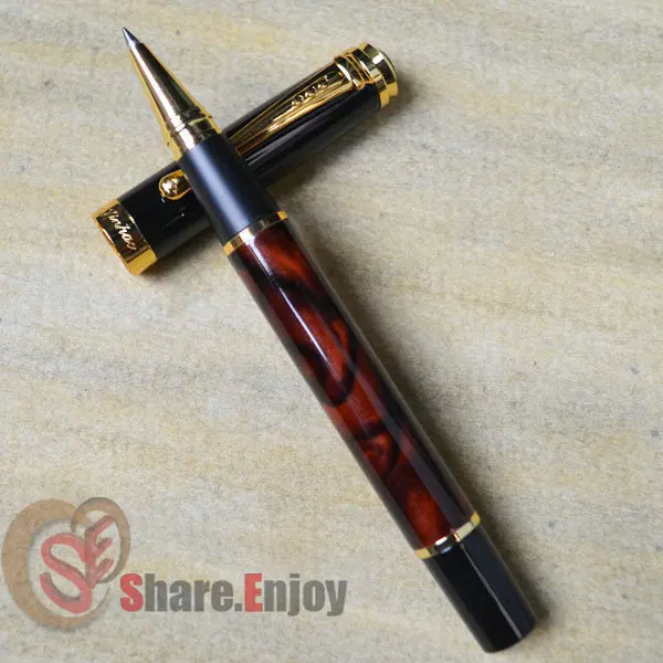Роликовая шариковая ручка и авторучка 2 шт JINHAO 500 винный мрамор|roller ball pen|ball penjinhao |
