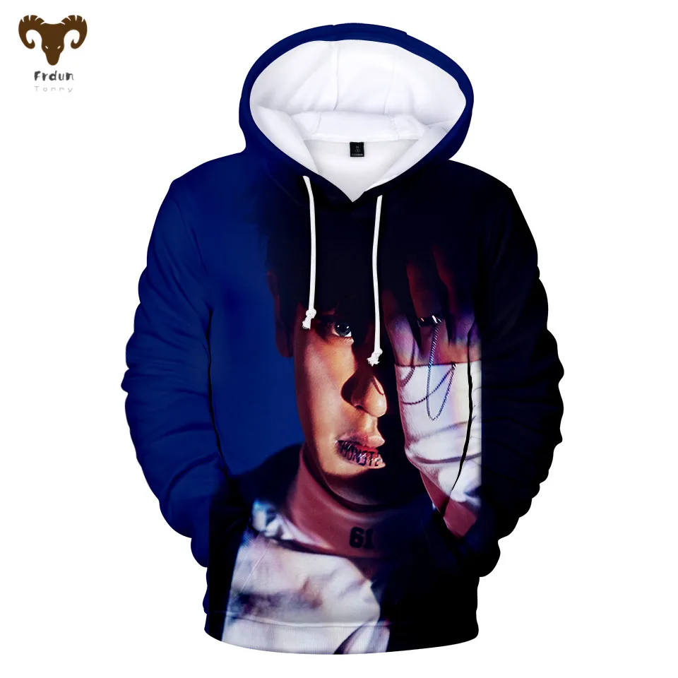 Frdun Tommy 3D печатные EXO толстовки Толстовка Мужская Аниме Мода Kpop Повседневная Новое поступление унисекс для взрослых/детей мягкая толстовка