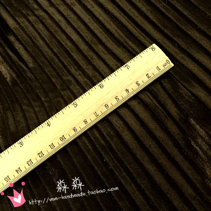 1 шт. осенняя одежда ткани темно кофейного цвета чувствительные плиссированные