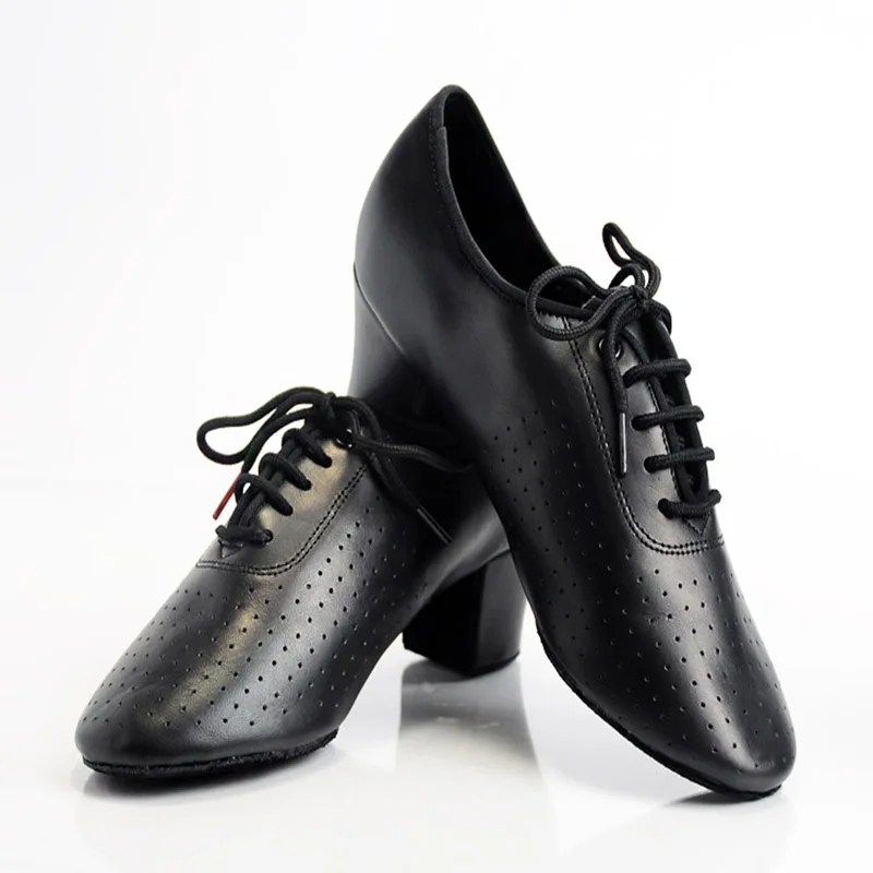 Ballroom Latin Dance Shoes Teachers Women Latin Shoe BD T1-b Leopard Print Sports Shoes 100% Genuine Leather 8 Color HEEL 4.5