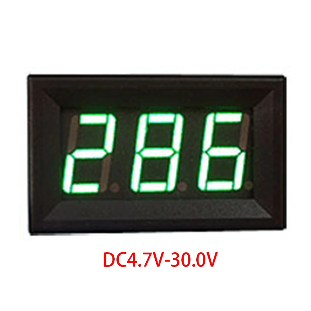 Цифровой вольтметр Амперметр Voltimetro красный Мини светодиодный Ампер Amperimetro Gauge DC