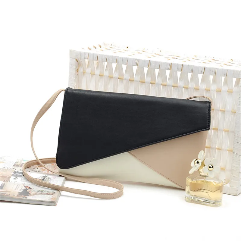 4 цвета Лоскутная сумка мессенджер женская дамские клатчи сумки на плечо Pu