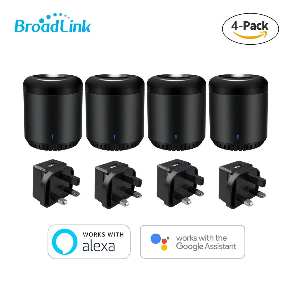 4 шт./упаковка пульт дистанционного управления Broadlink RM mini 3|Смарт-гаджеты| |