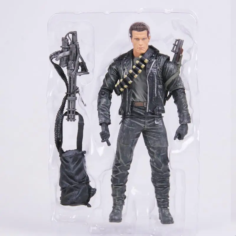 Классический фильм Арнольд кукла шварценегера NECA Терминатор 2 T800 Cyberdyne Showdown