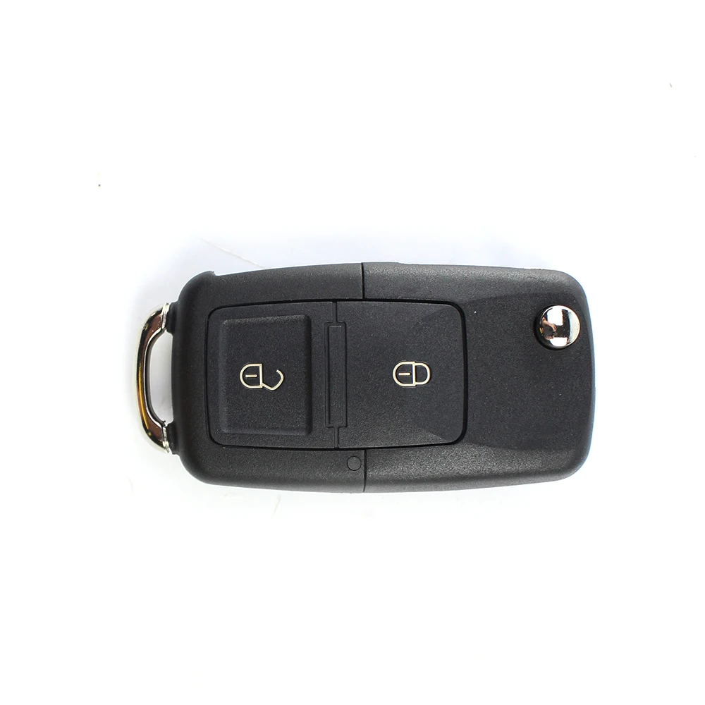 For Volkswagen GOLF Beetle Rabbit Passat Flip Folding Key Fob Shell 2 Button Remote Case Blade New | Автомобили и мотоциклы