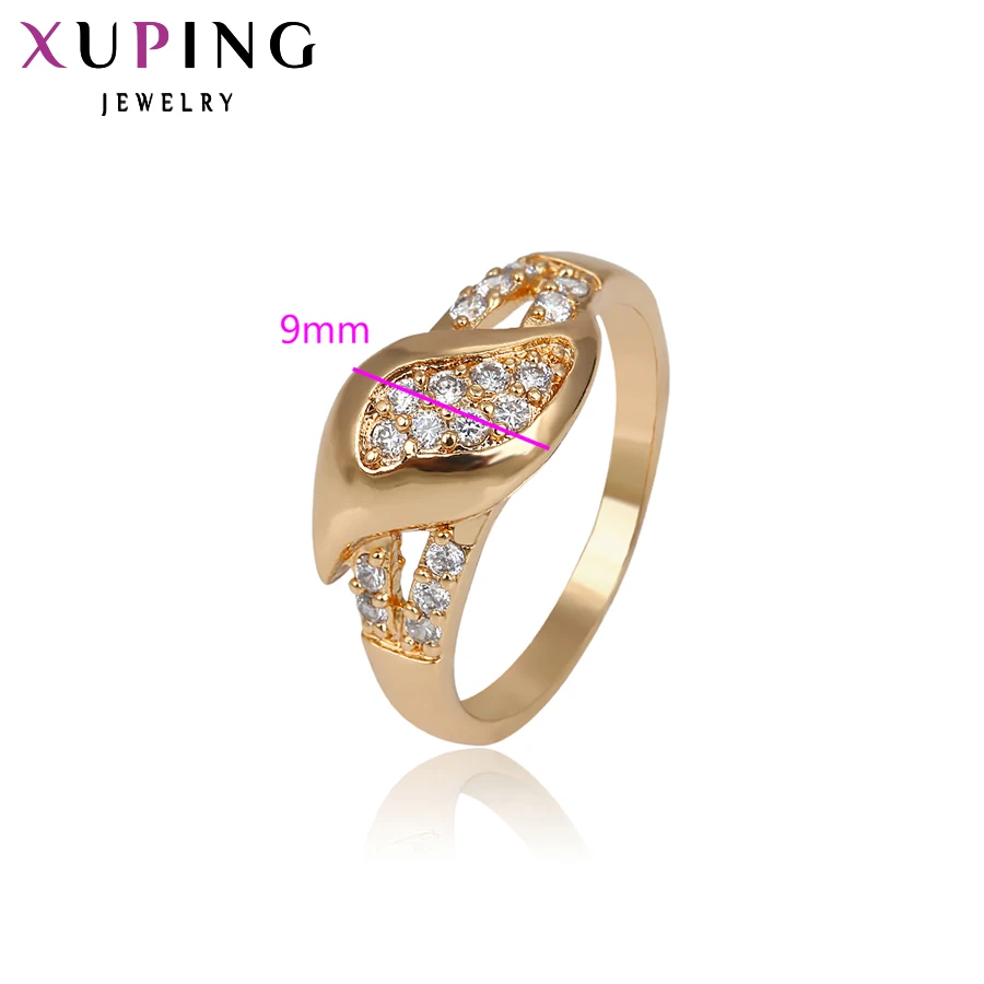 Xuping модное кольцо Лидер продаж роскошное Новое Женское с золотым покрытием