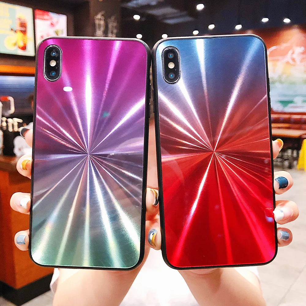 Чехол для телефона JONSNOW CD с градиентом и блестками iPhone 7 8 Plus 6 P S чехлы X XR XS Max