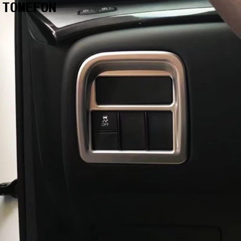 TOMEFON 1 шт. для Acura CDX 2016 2017 2018 ABS Хромированная передняя фара Противоскользящий