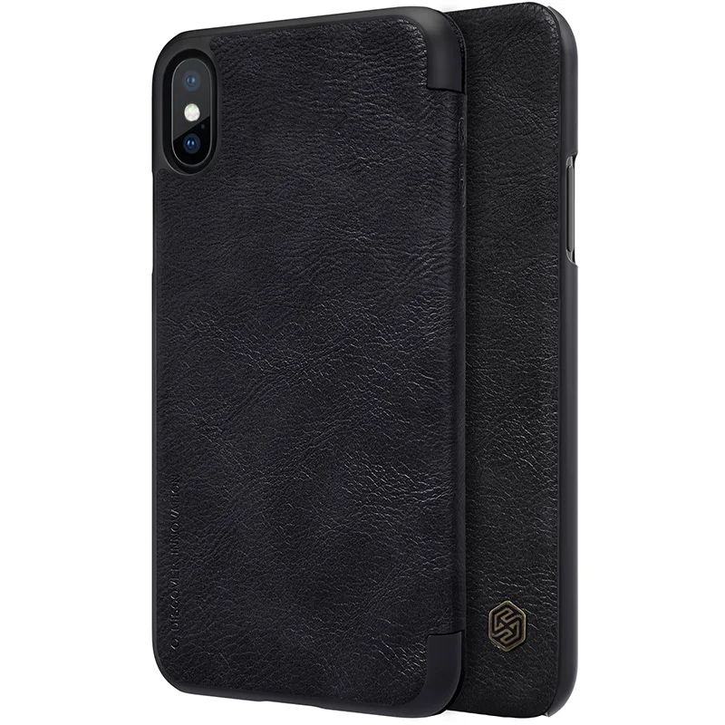 Для iPhone X 10 8 7 6 6s чехол Nillkin Qin Роскошный телефон флип кожаный чехол для iPhone 8 Plus 7 Plus 6s Plus кошелек слот для карт чехол