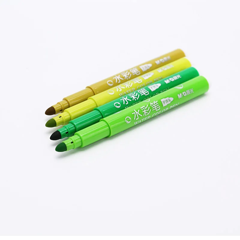 

24/36 Colors Student Painting Pen Children Washable Watercolor Pen Brush Art Marker Drawing Sketch Pen School Supplies ACPN0202