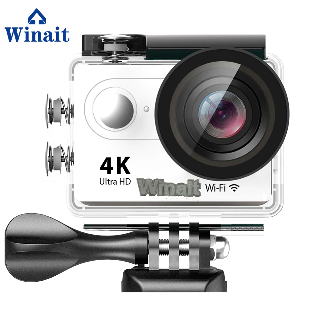 Winait Mini Sports DV 170D объектив рыбий глаз utлsr HD 4k камера со встроенным WIFI 30 М Подводная