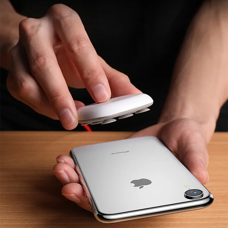 Mindzo 10 Вт присоска Беспроводное зарядное устройство Быстрая зарядка для iphone 8 X XR
