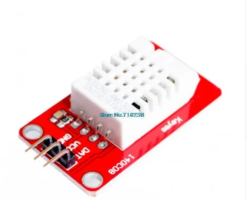 RED DHT22 DHT22 AM2302 DHT11 AM2320 цифровой датчик температуры и влажности плата модуля ультра-низкая мощность Высокая точность 4PIN 4P - Цвет: RED DHT22