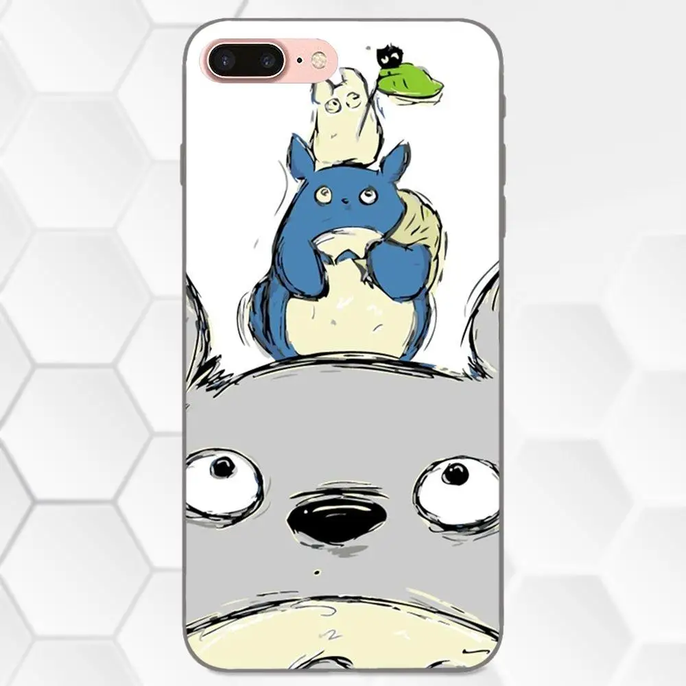 Мягкий ТПУ телефон Totoro для Galaxy C5 C7 J1 J2 J3 J330 J5 J6 J7 J730 2017 Ace Core Duo Max Mini Plus Prime Pro