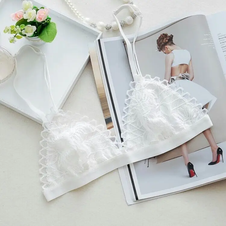 2019 сексуальный женский бюстгальтер цветочный кружевной без косточек женское