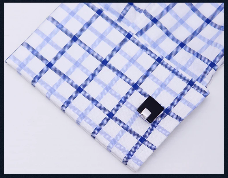 

KFLK Luxury shirt cufflinks for men's Gifts Brand cuff buttons Black Simple cuff links High Quality abotoaduras Jewelry