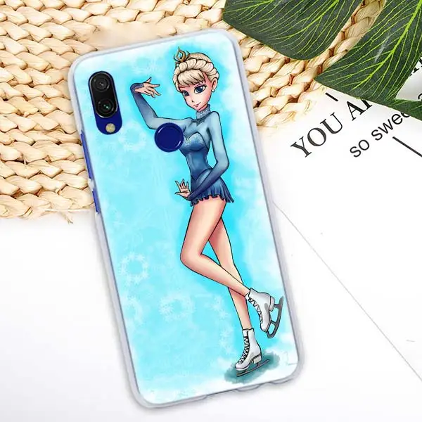 12 Чехол для фигурных коньков Go для Xiaomi Redmi Note 7 Pro 7 6 5 Plus 5A 6A 4X S2 GO Pocophone F1 чехол для телефона Coque - Цвет: 12