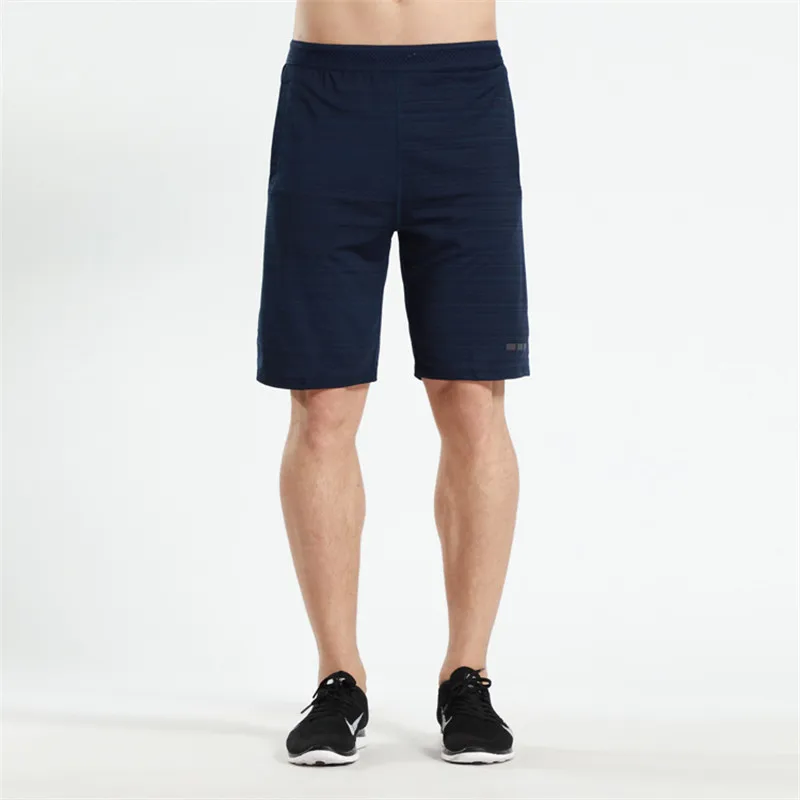 LXKZ7038L Анти-пот Бег Мужские дышащие шорты Slim Fit компрессионная одежда быстросохнущая тренировка бега трусцой фитнес тренажерный зал плотные шорты - Цвет: LXKZ7038L