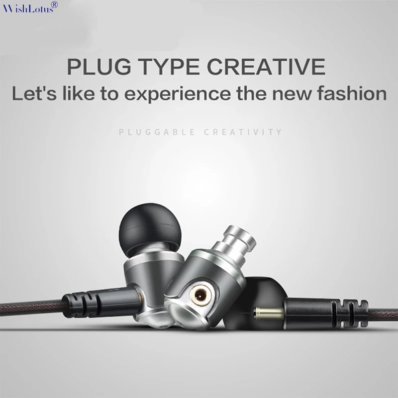 Оригинальная Проводная гарнитура WishLotus медное кольцо акустический гудок