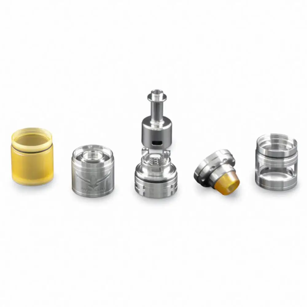 Испаритель Volcanee Shenray Vapor Giant V6 S Style RTA золотой черный серебристый атомайзер SS316 одна