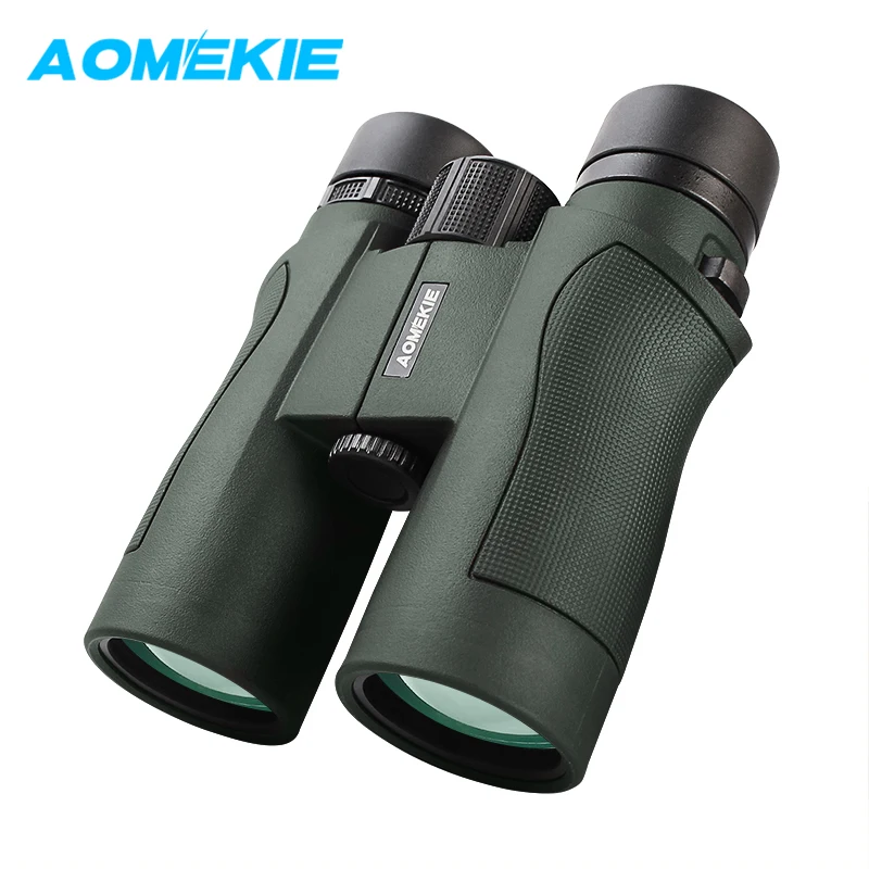 AOMEKIE 8X42 бинокль охотничий телескоп для наблюдения за птицами FMC объектив HD широкое поле зрения Verrekijker открытый дальний бинокль