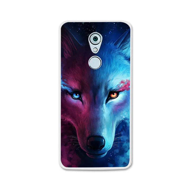 R055 Ojeleye DIY узорный силиконовый чехол для zte Axon 7 Mini чехол Мягкие Мультяшные из ТПУ чехол для zte Axon 7 Mini Чехлы противоударный чехол - Цвет: R055