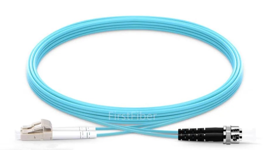 

50m LC SC FC ST UPC OM3 Fiber Patch Cable,Duplex Jumper, 2 Core Patch Cord Multimode 2.0mm