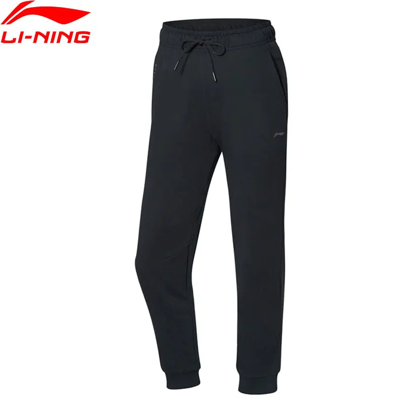 Женские спортивные штаны Li Ning для фитнеса с 3D подкладкой из 100% хлопка брюки AKLP204