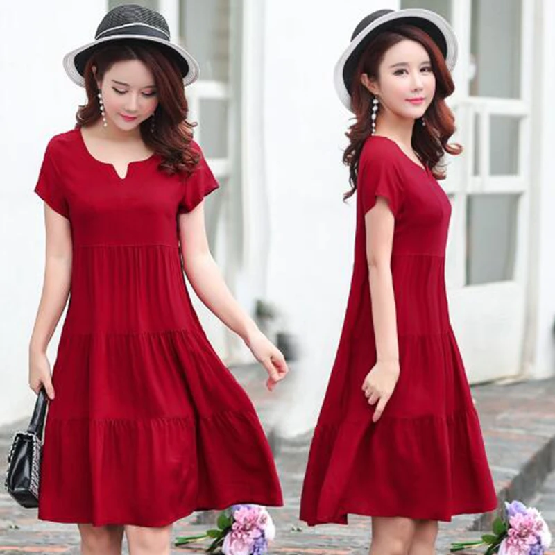 Летние платья для женщин с v-образным вырезом принтом в винтажном стиле vestidos verano