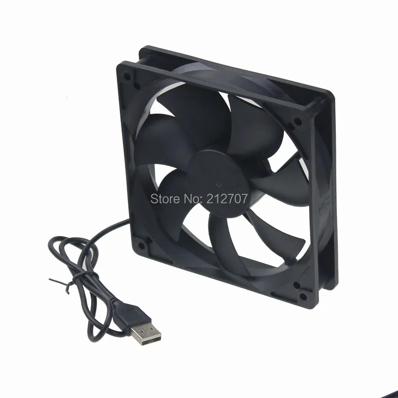 5 шт./лот Gdstime 120x120x25 мм чехол для ПК в USB вентиляторы 12025 120 CPU Компьютерный