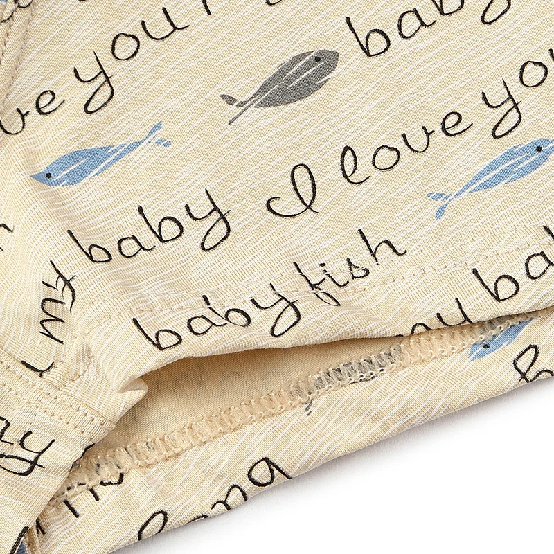 Underwear Men Boxers Cotton Letter Sexy Man Panties Comfortable Breathable Underpants Male Boxer Soft Undershorts | Мужская одежда
