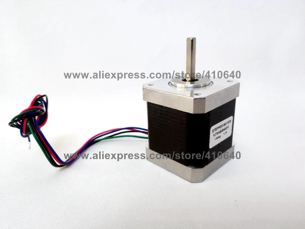 1 шт. Заводская доставка Nema17 шаговый двигатель 17HS8401 L48 mm1.8deg 7 A 52N. См 4 провода шаг