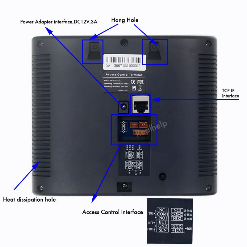 Wifi SilkBio Быстрая проверка отпечаток лица индентификация посещаемость времени доступ с помощью нейронных сетей сенсорная клавиатура