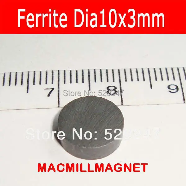 Бесплатная доставка ферритовый магнит 200 шт./упак. dia10x3mm оптовые продажи