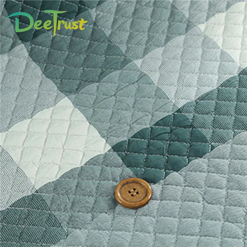 Deetrust промытая хлопковая мягкая подушка для стула Нескользящая