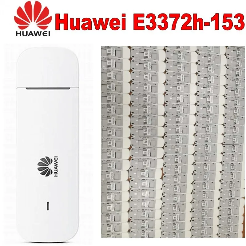 Разблокированный huawei E3372h-153 4G USB модем 4g USB флешка E3372 карта данных мобильный широкополосный 4g USB модемы pk e3272 e3276 e398 k5150