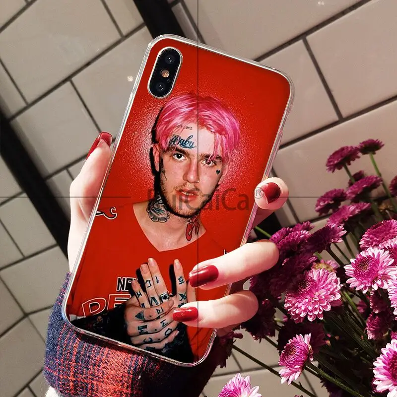 A16 Ruicaica Lil Peep Роскошный Уникальный Дизайн чехол для телефона Apple iPhone 8 7 6 6S Plus X XS MAX 5 5S SE XR Чехлы для мобильных телефонов - Цвет: A16