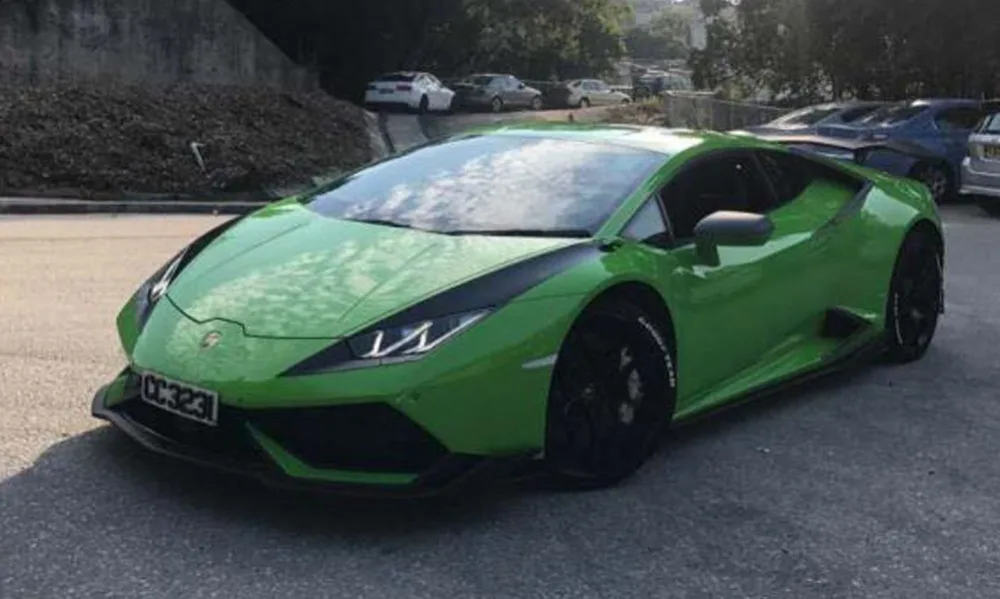 D стиль углеродного волокна передний губы сплиттер чехол для Lamborghini хуракан LP600
