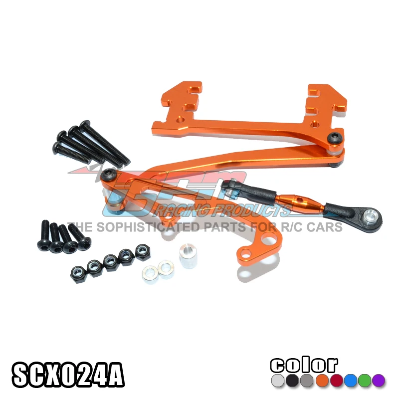1 комплект Axial SCX10 electric 4WD 90022 Сплав сервопривода с панхард бар GPM SCX024A 1/10 RC