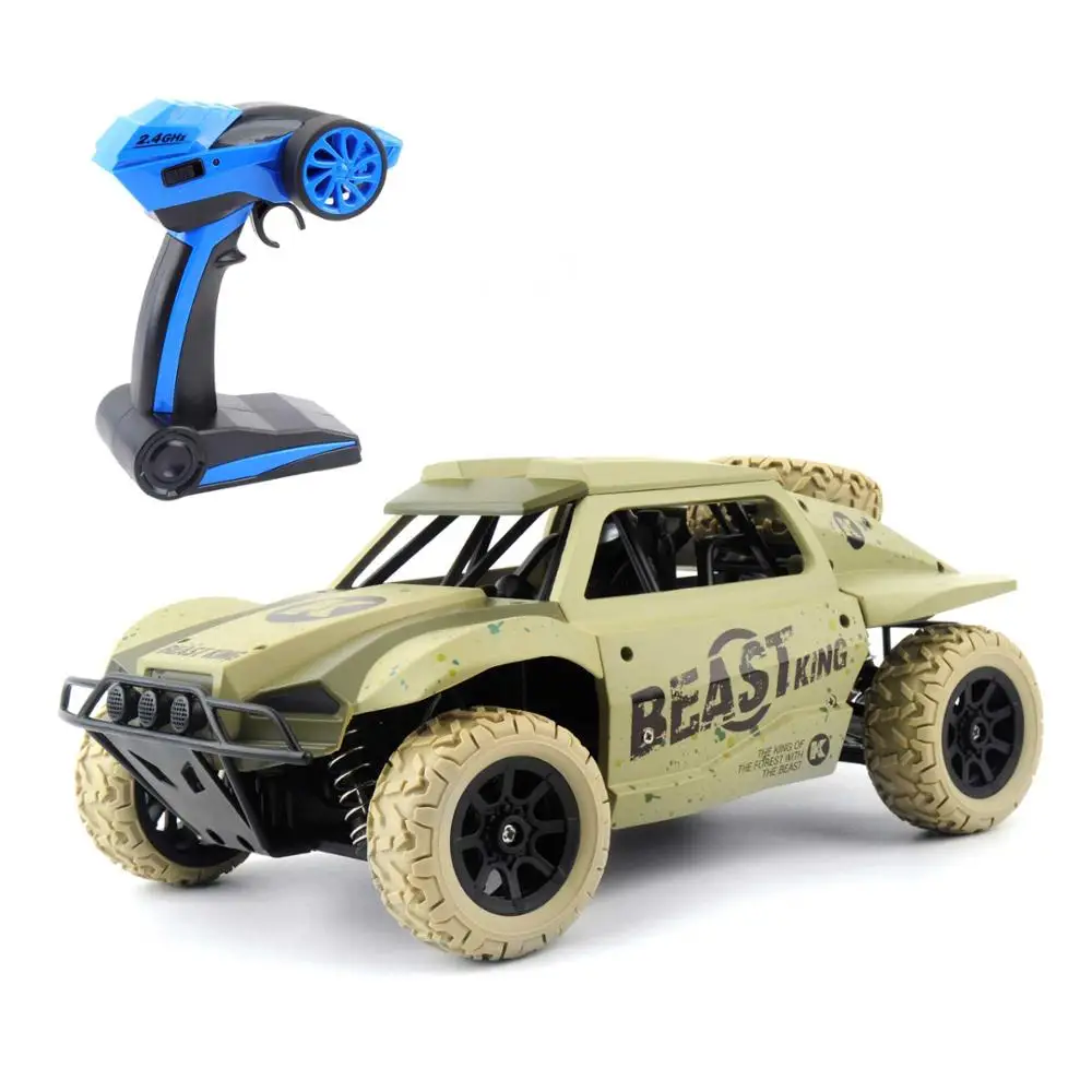 GizmoVine RC автомобилей 1:18 короткие грузовик 4WD Drift дистанционного Управление автомобиля радио Управление водить машину высокоскоростной Micro гоночных автомобилей модель игрушки - Цвет: Цвет: желтый