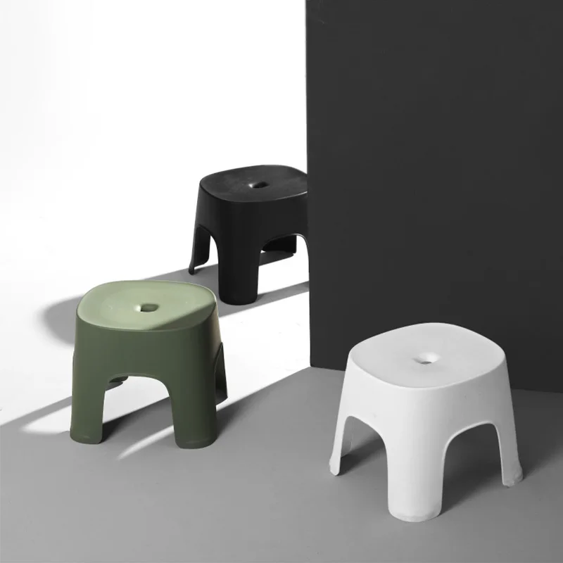 Прочные плотные стулья для детей 6 цветов гостиной нескользящая скамейка ванной