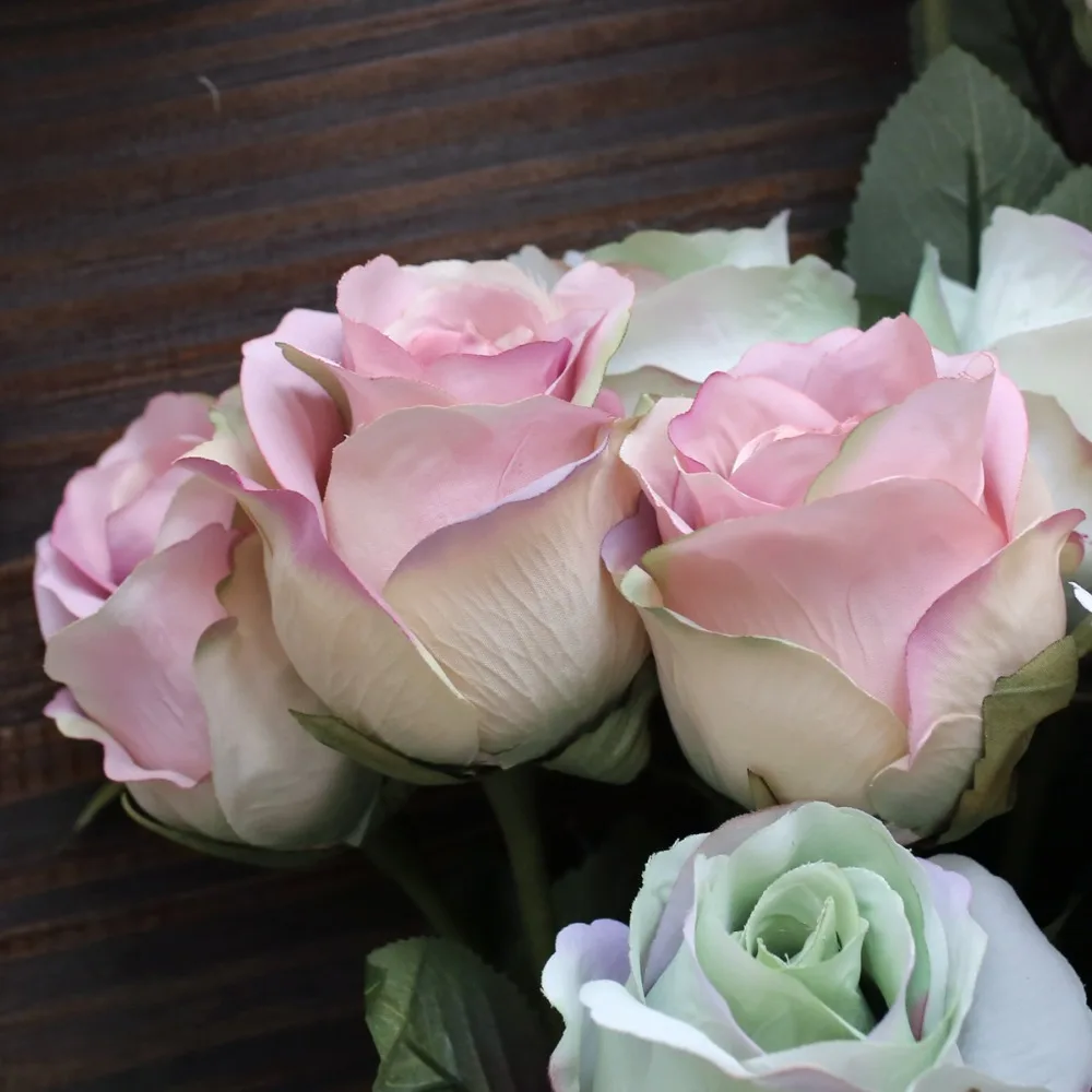 Высокое Качество Тонкий Искусственный Rose Высокая Моделирования Искусственных