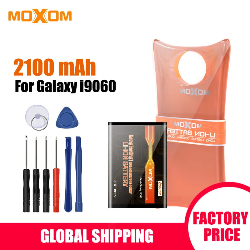Аккумулятор MOXOM для Samsung Galaxy Grand Prime 2100 мАч i9060 G530 G530F G530FZ G530Y G530H G531 J500