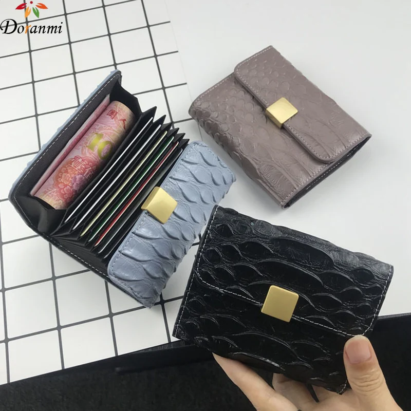 DORANMI короткие сумки-кошельки из натуральной кожи для женщин 2018