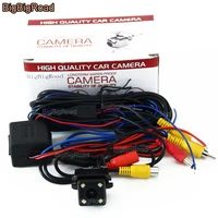 bigbigroad car rear view reversing backup camera with filter power relay for toyota camry 2009 2010 2011 ccd parking camera
