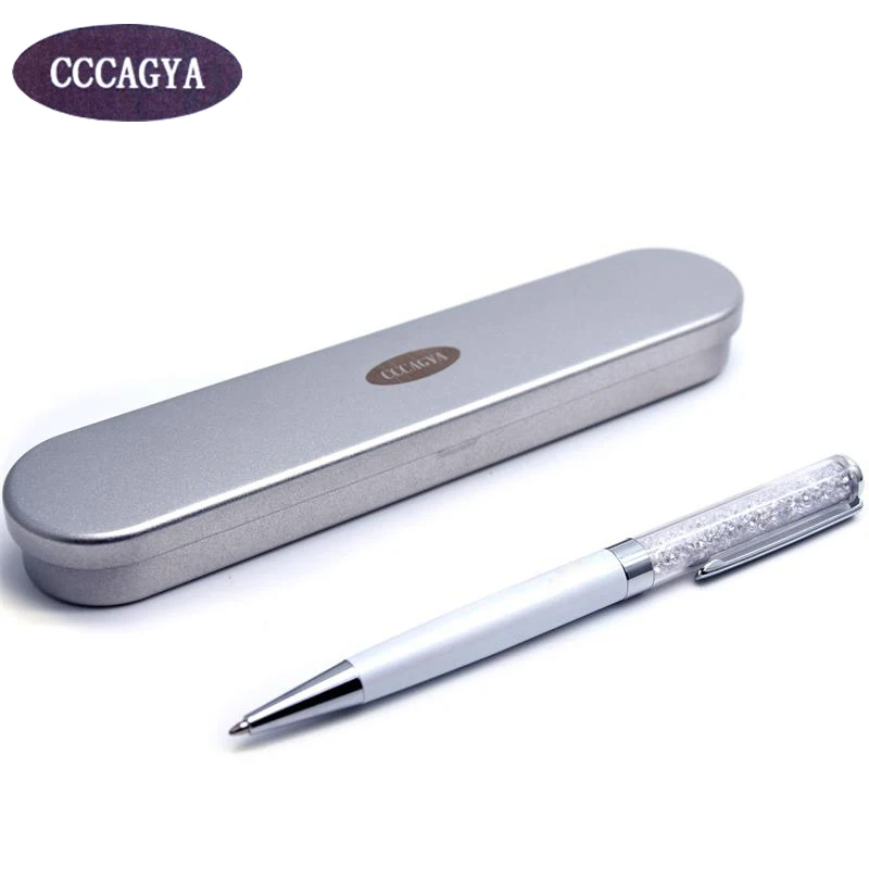 Шариковая ручка Guoyi A001 роскошная металлическая с логотипом на заказ|crystal pen|ballpoint