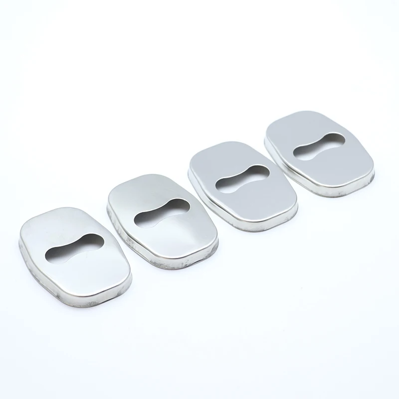 4 шт. автомобильный чехол из нержавеющей стали защитный стальной дверной замок