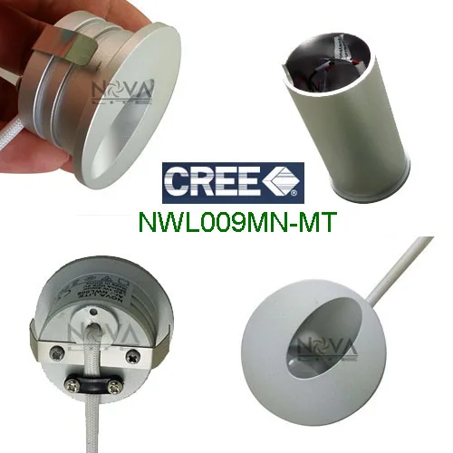 4 шт. лестничные ножные светильники встраиваемые в помещении AC100 AC240V 50 мм