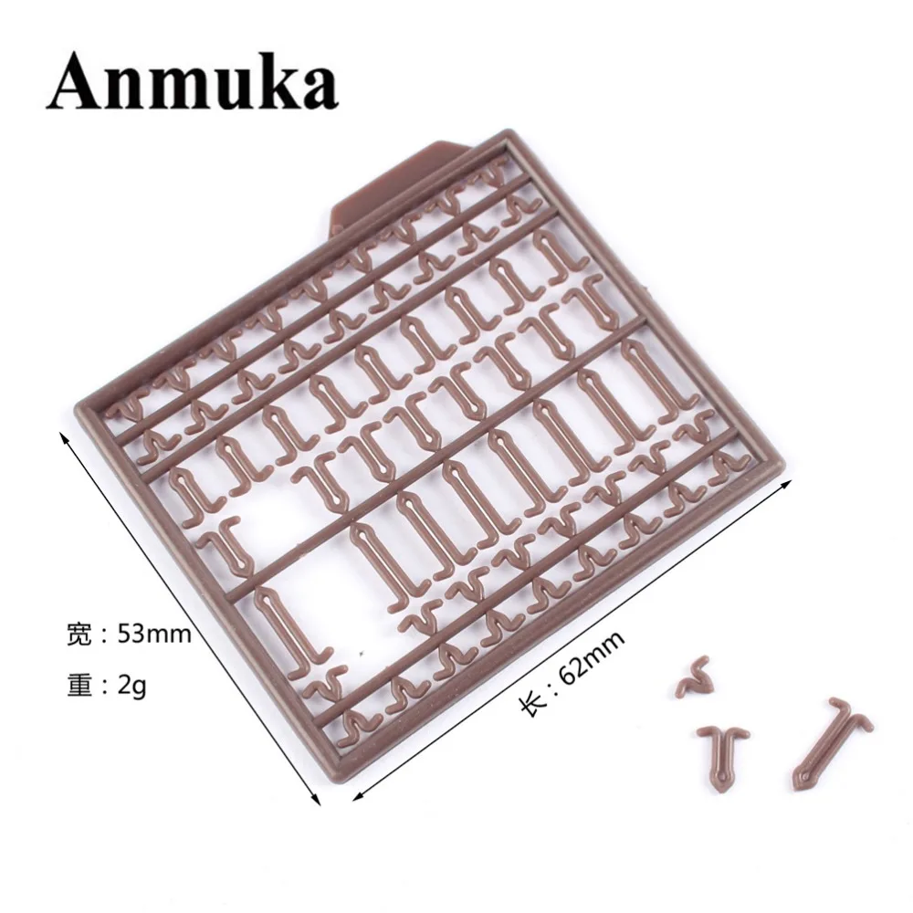 Anmuka 10 шт./лот прочный легкий волос Rig бойлов остановки приманки карп Рыбалка