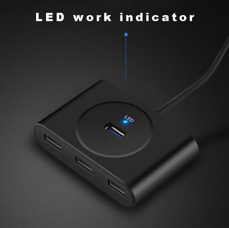 USB HUB 2 0 внешний 4 порта сплиттер зарядное устройство с микро порт питания Для iMac